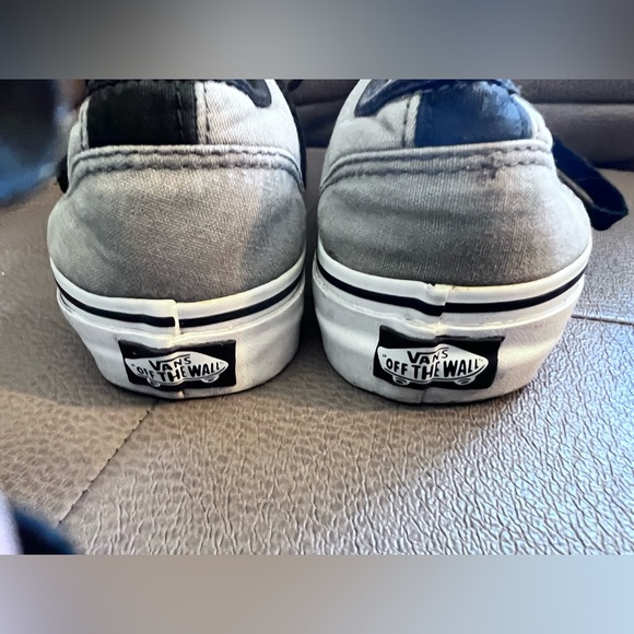 Vans Old Skool Low Canvas Trainers TB4R Grey/Black/White/US7 EUC - Picture 4 of 15